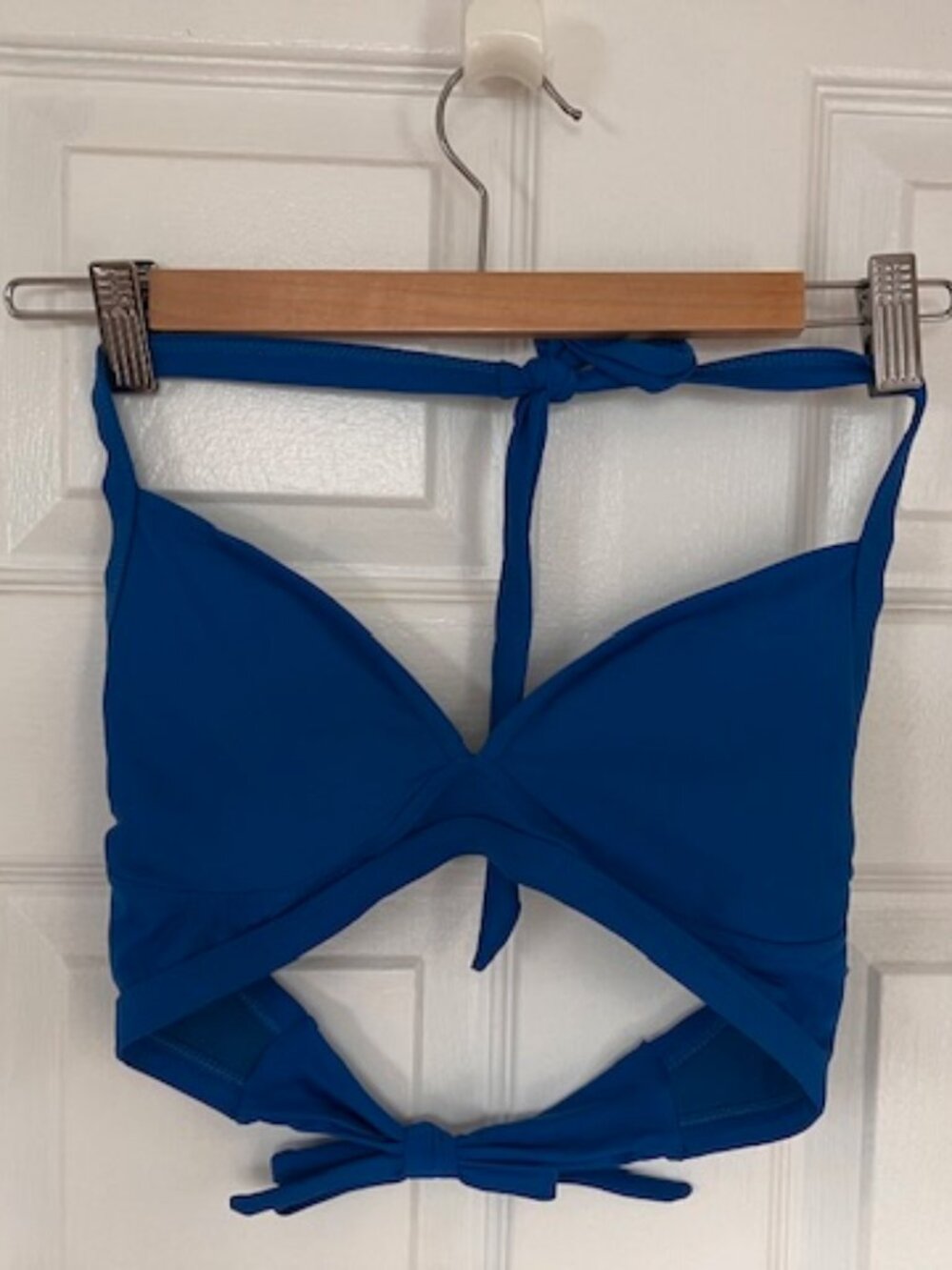 Sporti Halter Bikini Top – Size M | Bright Blue | NWT